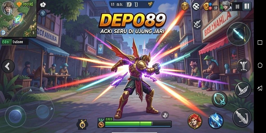 Tampilan aksi mendebarkan dari DEPO89 dalam gameplay seru.