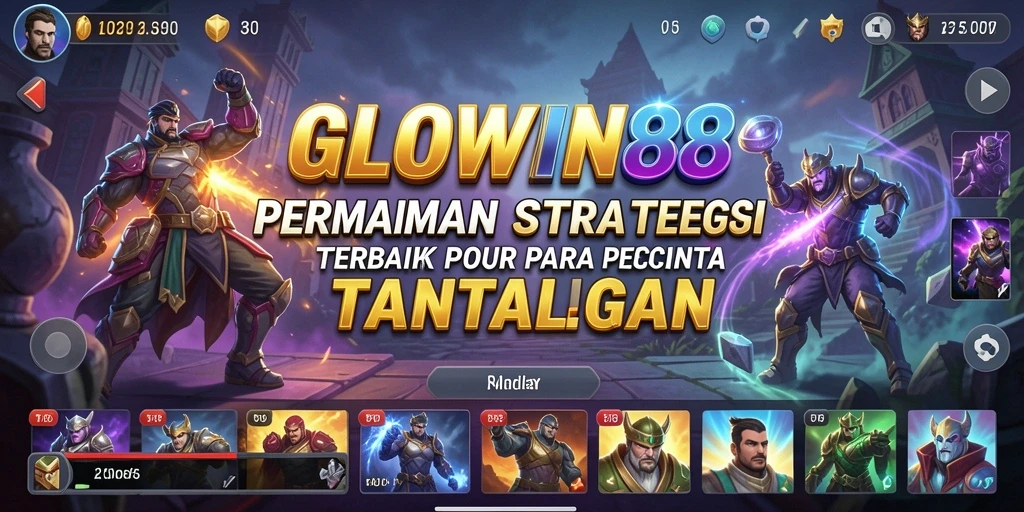 Tampilan menarik dari gameplay GLOWIN88 yang mengasyikkan.
