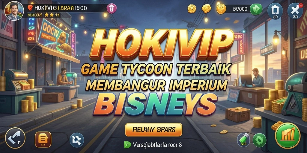 Tampilan menarik dari gameplay HOKIVIP yang penuh dengan strategi Tycoon.