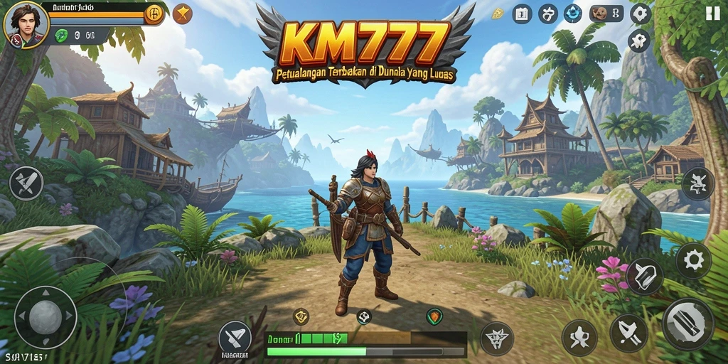 Gameplay Open World yang penuh petualangan di KM777.