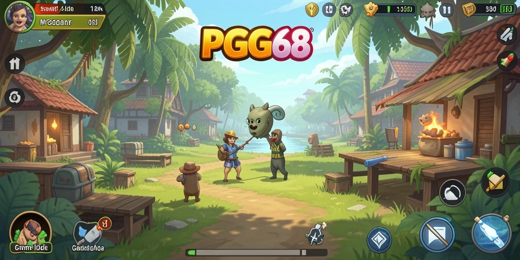 Screenshot PGG68 menampilkan gameplay Idle yang menarik dan interaktif.
