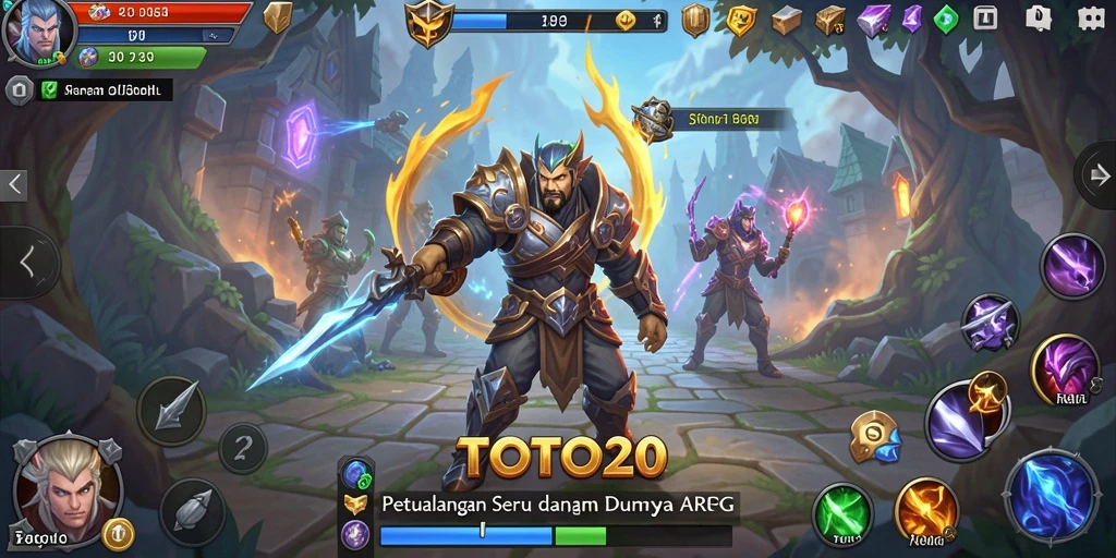 Gameplay ARPG TOTO20 yang menegangkan dan mendebarkan.
